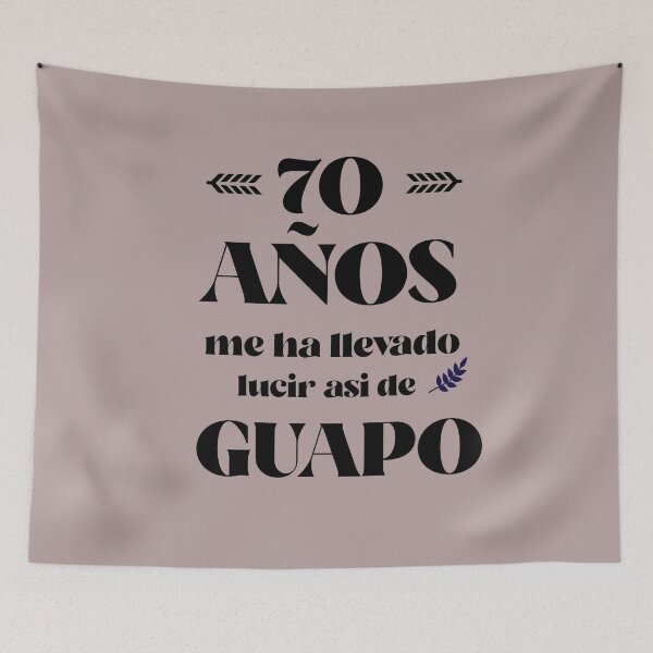 Item preview, 70 años me ha llevado lucir asi de guapo - Spanish version designed and sold by AldeaPod.