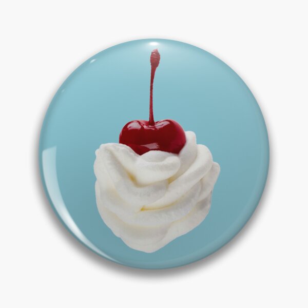 Item preview, whipped cream with a cherry on top designed and sold by angelinafeng.