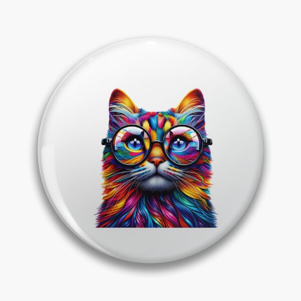 Item preview, Colorful cat designed and sold by ModederZukunft.