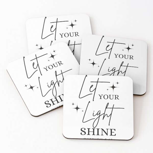 Item preview, Let Your Light Shine, Christian Woman Bible Verse ,Christian Gospel Quotes, Inspirational Christian Woman Design designed and sold by mattlee20.