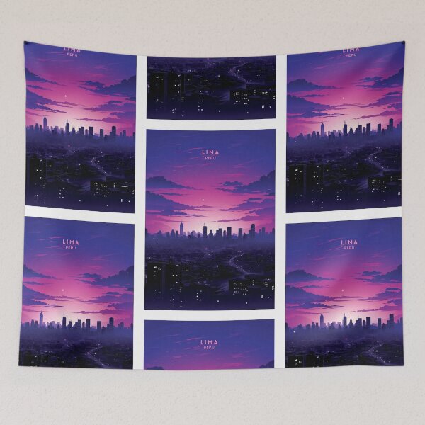Item preview, Lima Peru Cultural Vibrance designed and sold by NeuralVibe.