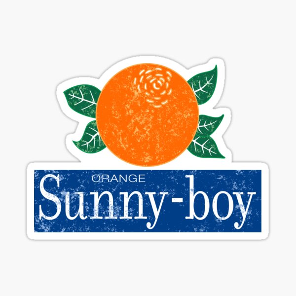 Item preview, Sunny-boy Super Retro Ice Block (Distressed Look) designed and sold by Wonderbouy.