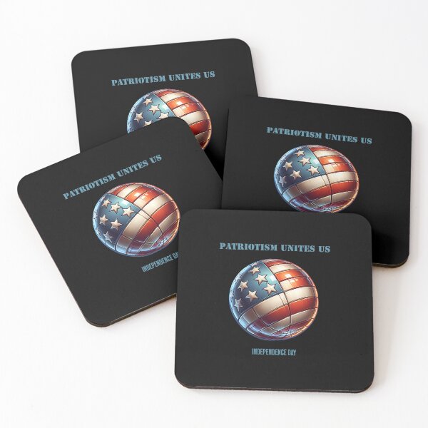 Item preview, Patriotism unites us - Independence Day designed and sold by Pflugart.