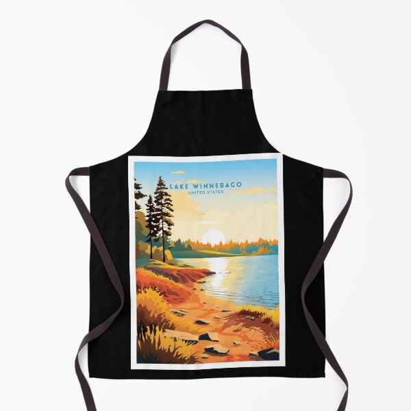 Item preview, Lake Winnebago USA Tranquil Waters designed and sold by NeuralVibe.