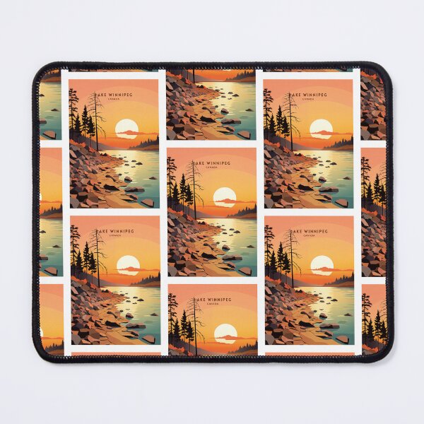 Item preview, Lake Winnipeg Canada Natural Wonder designed and sold by NeuralVibe.