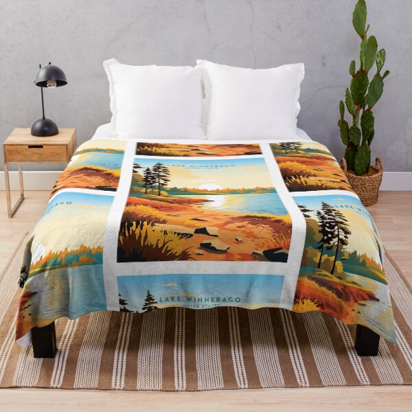 Item preview, Lake Winnebago USA Tranquil Waters designed and sold by NeuralVibe.