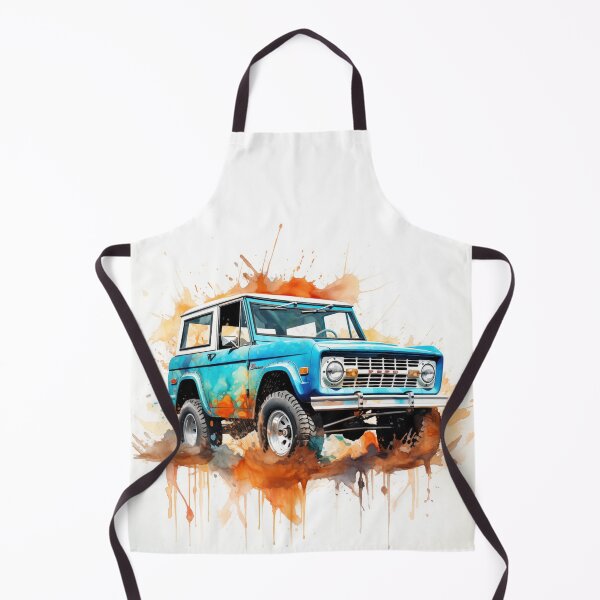 Item preview, 1966 Bronco Classic Car Watercolor Art  designed and sold by StefNomadLife.