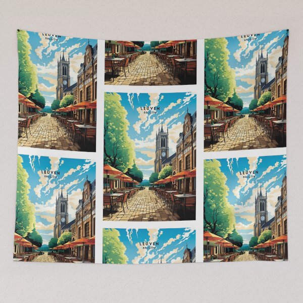 Item preview, Leuven Belgium Historic Town designed and sold by NeuralVibe.