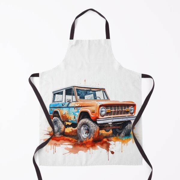 Item preview, 1966 Bronco Classic Car Watercolor Art  designed and sold by StefNomadLife.