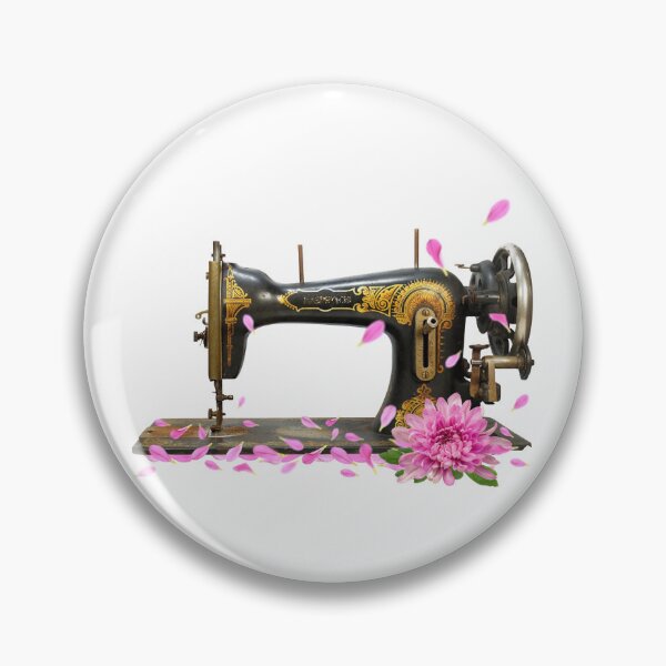 Item preview, Sewing machine with chrysanthemum flower, Nov flower designed and sold by godleo.