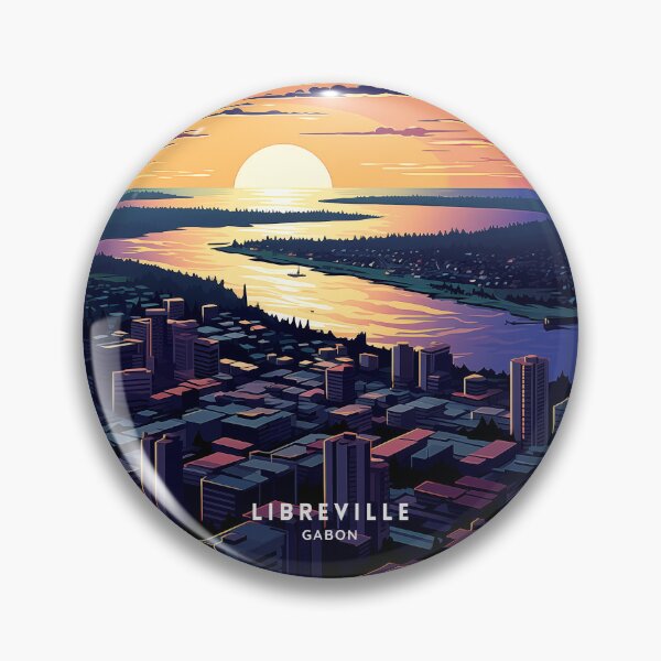 Item preview, Libreville Gabon Coastal Capital designed and sold by NeuralVibe.