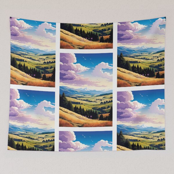Item preview, Levin New Zealand Quaint Charm designed and sold by NeuralVibe.