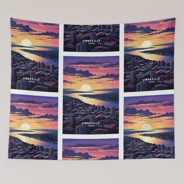 Item preview, Libreville Gabon Coastal Capital designed and sold by NeuralVibe.