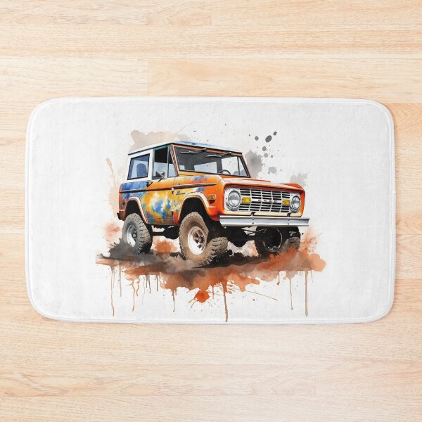 Item preview, 1966 Bronco Classic Car Watercolor Art  designed and sold by StefNomadLife.