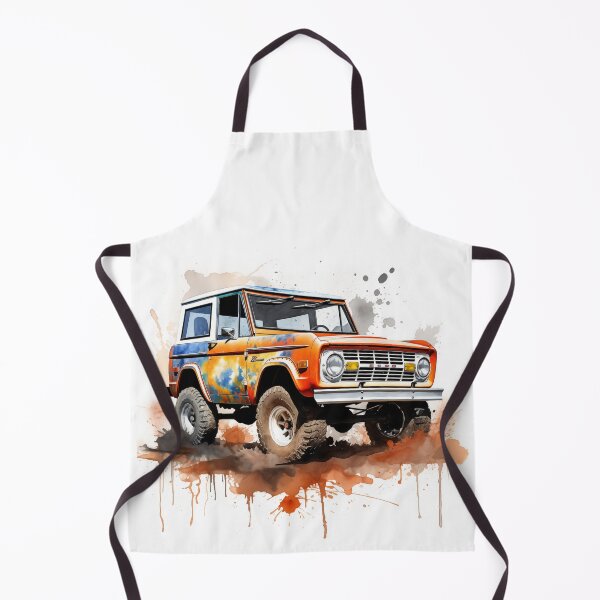 Item preview, 1966 Bronco Classic Car Watercolor Art  designed and sold by StefNomadLife.