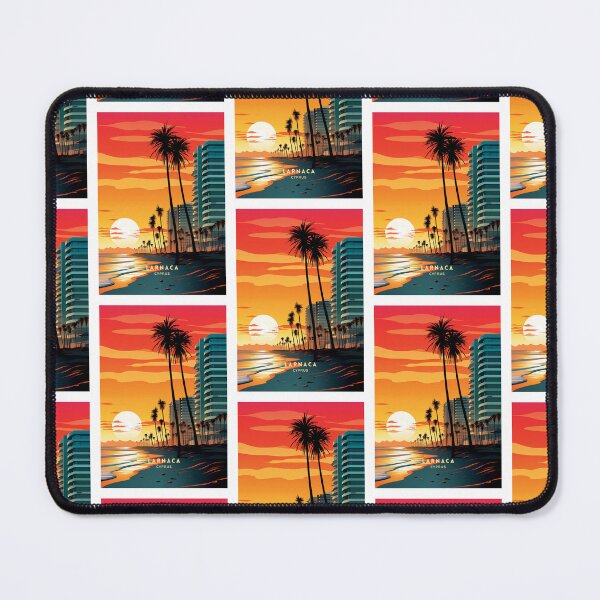 Item preview, Larnaca Cyprus Coastal Bliss designed and sold by NeuralVibe.