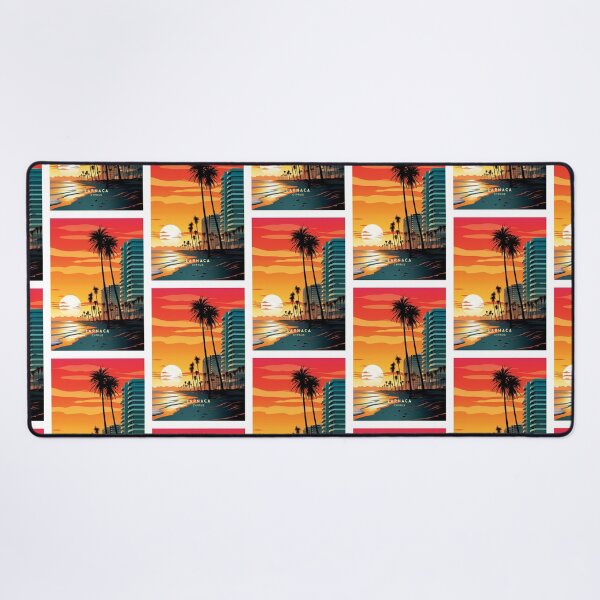 Item preview, Larnaca Cyprus Coastal Bliss designed and sold by NeuralVibe.