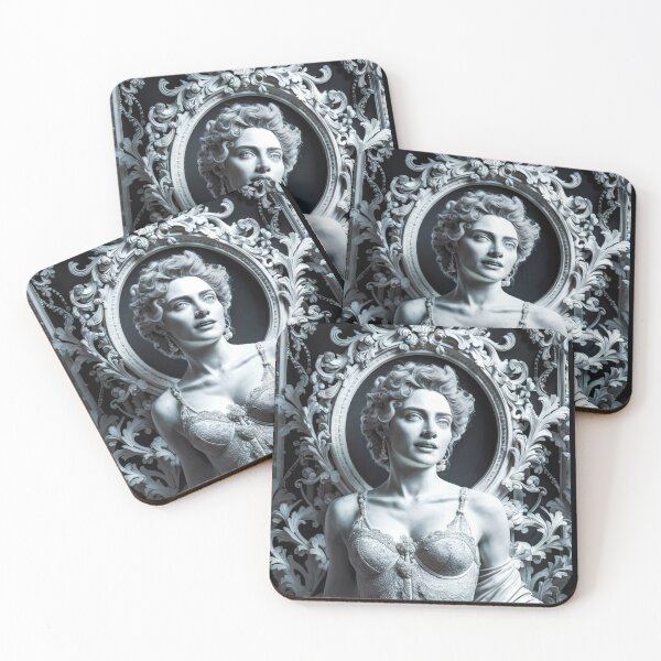 Item preview, Madonna in marble. Surrounded by beautiful elements designed and sold by CHENDO-SHOP.