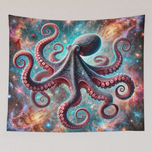 Item preview, Nebula Octopus designed and sold by NhongPorchi.