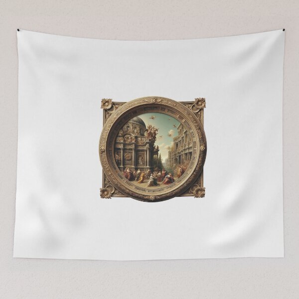 Item preview, Antique painting designed and sold by ModederZukunft.