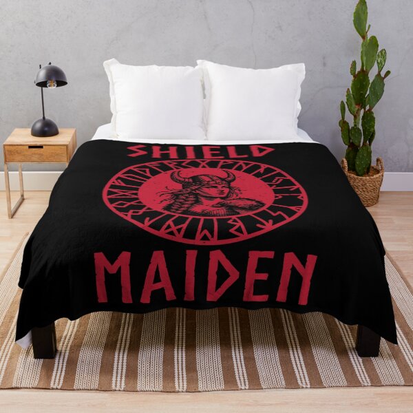 Item preview, shield maiden viking vikings scandinavian nordic norge designed and sold by teeartforyou.