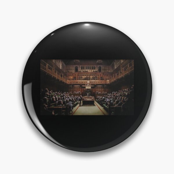Item preview, Banksy Devolved Parliament. Banksy Art designed and sold by QuirkByLgnatius.