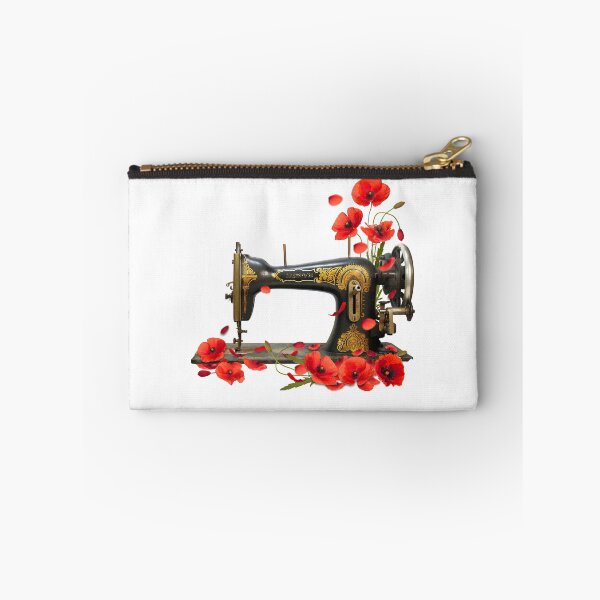 Item preview, Sewing machine with Aug flower designed and sold by godleo.