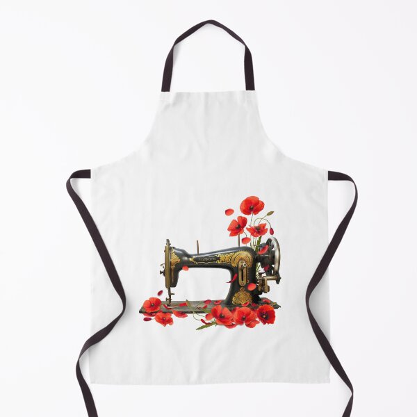 Item preview, Sewing machine with Aug flower designed and sold by godleo.
