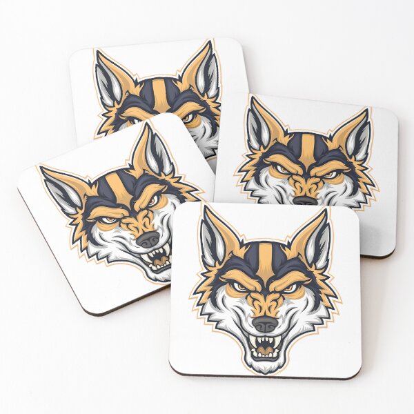 Item preview, Wolf logo T-shirt designed and sold by Idearea Design.