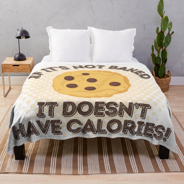 Item preview, "If It's Not Baked, It Doesn't Have Calories" diet humor shirt, funny gift for mom designed and sold by Brudy-R.