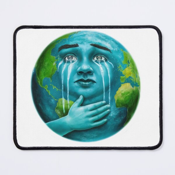 Item preview, Climate Justice crying earth designed and sold by Angie-Atelier.