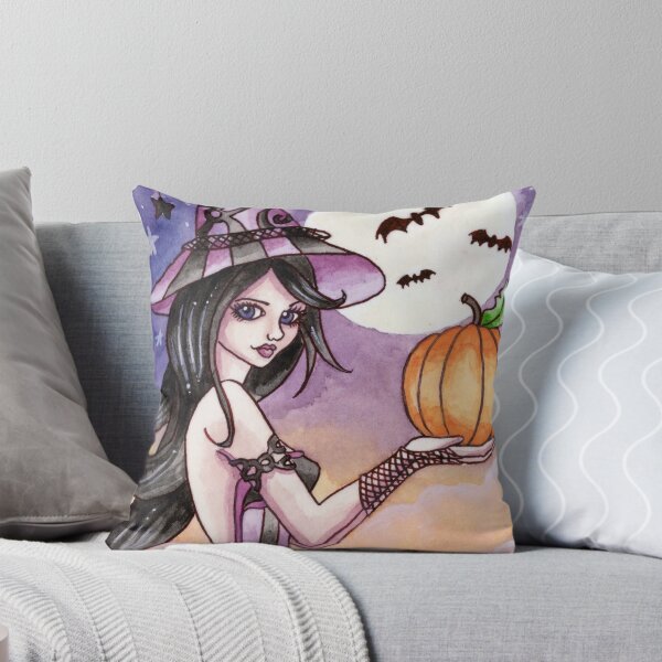Item preview, Adrianna - Pumpkin Witch designed and sold by Nikki Burnette.