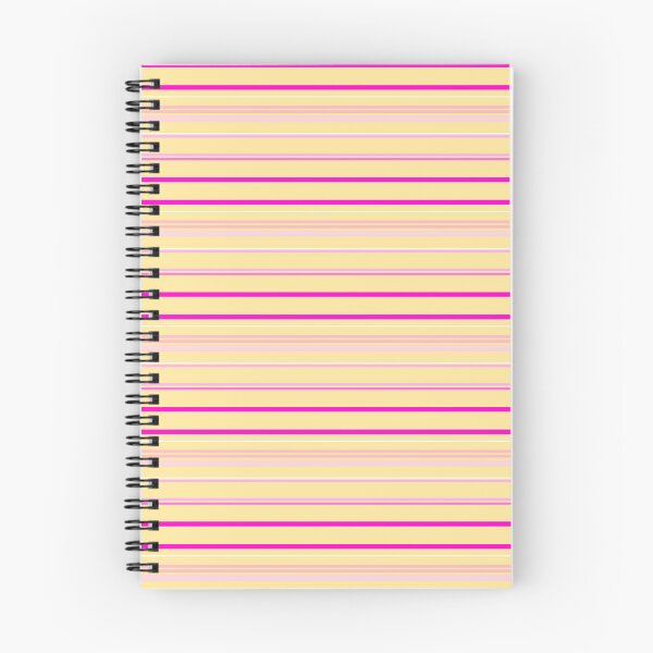 Item preview, Light yellow pink striped | Pink pastel yellow ochre horizontal striped designed and sold by lausn.