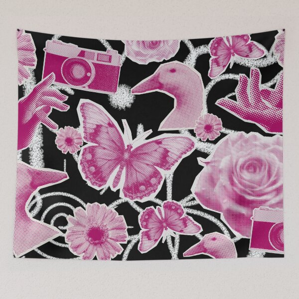 Item preview, Halftone Pink designed and sold by KookiePalette.