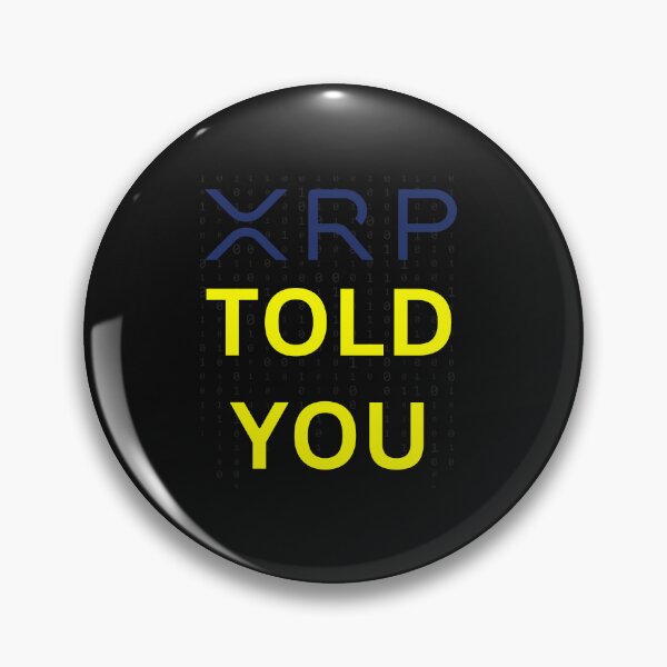 Item preview, XRP RIPPLE TOLD YOU designed and sold by 60fps.