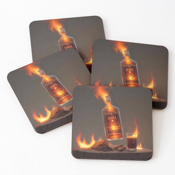 Item preview, Alcohol bottle, digital art,  designed and sold by Nomad-Maynard.