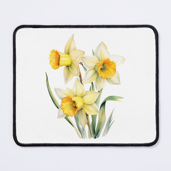 Item preview, Narcissus watercolor designed and sold by DerSenat.