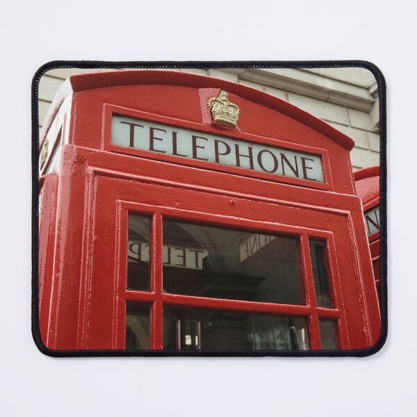 Item preview, London's classic red telephone box designed and sold by tygerraw.