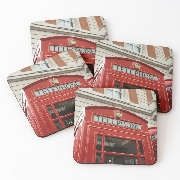 Item preview, London's classic red telephone box designed and sold by tygerraw.