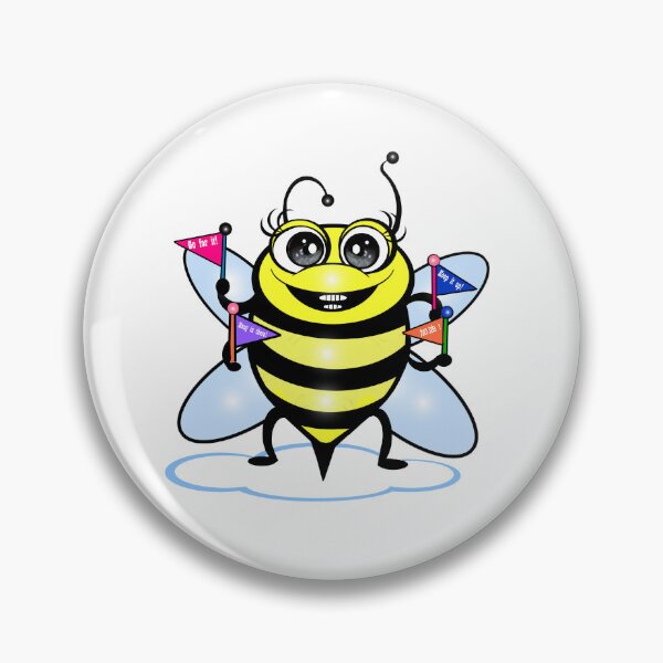 Item preview, Hard-working bee  designed and sold by Shirley cute art .