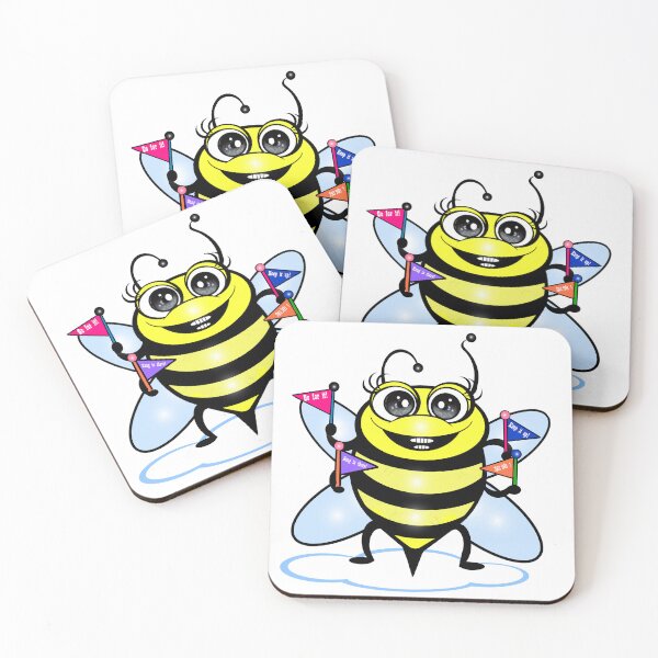 Item preview, Hard-working bee  designed and sold by Shirley cute art .