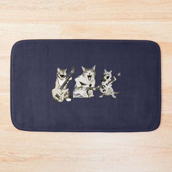 Item preview, Three Cats Playing Guitar Vintage 90s Style Rock Shirt, Retro Funny Guitar Cat T-Shirt, Rock Lovers, Rocker Gifts, Unisex Adult Shirt designed and sold by RETRO REVIVAL.