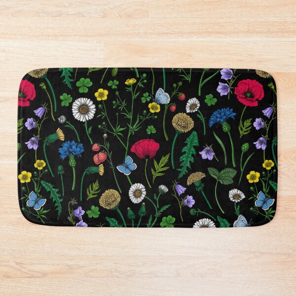 Item preview, Wildflowers on black designed and sold by Katerina Mitkova Kirilova.