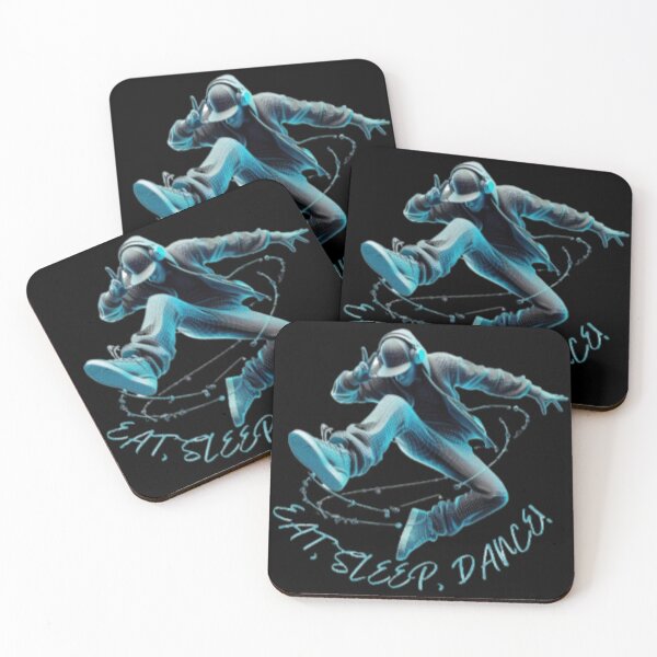 Item preview,  eat sleep dance  designed and sold by SynyaStyle.