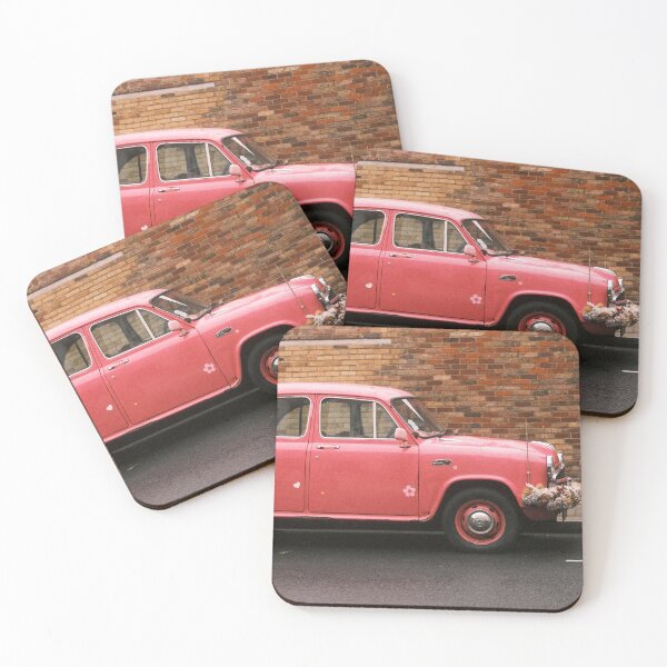 Item preview, London Pink Vintage Car designed and sold by tygerraw.