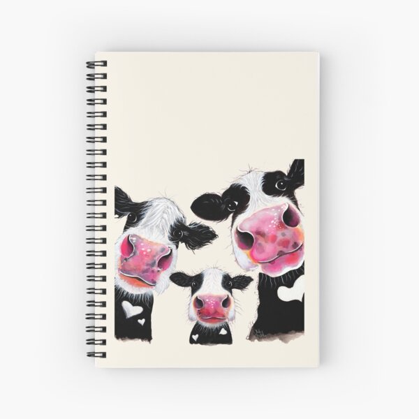 Item preview, CoW PRiNT, ANiMaL PRiNT ' THe NoSeY FaMiLY ' BY SHiRLeY MacARTHuR designed and sold by Shirley MacArthur Limited.