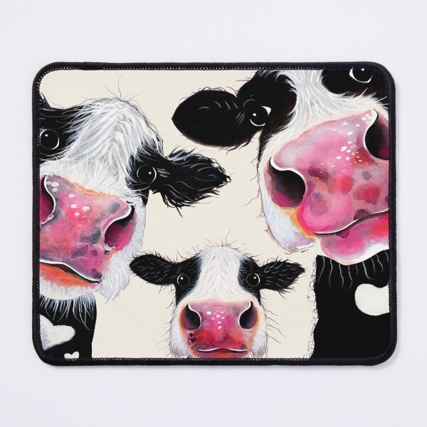 Item preview, CoW PRiNT, ANiMaL PRiNT ' THe NoSeY FaMiLY ' BY SHiRLeY MacARTHuR designed and sold by Shirley MacArthur Art.