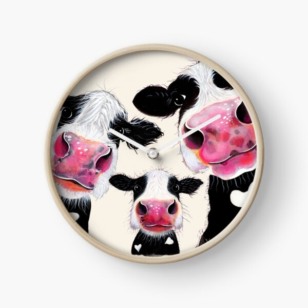 Item preview, CoW PRiNT, ANiMaL PRiNT ' THe NoSeY FaMiLY ' BY SHiRLeY MacARTHuR designed and sold by Shirley MacArthur Limited.