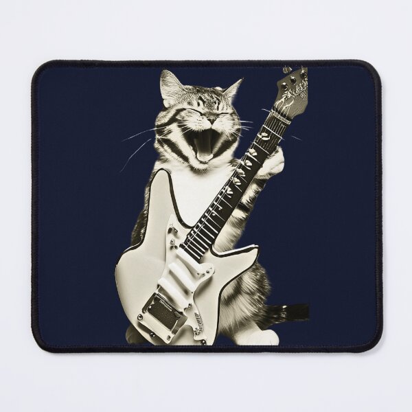Item preview, Rock Cat Playing Guitar Vintage Shirt, Retro Funny Guitar Cat T-Shirt, Cat Lovers, Rock Lovers Gift, Funny Gift, Rocker Oversized Shirt designed and sold by RETRO REVIVAL.
