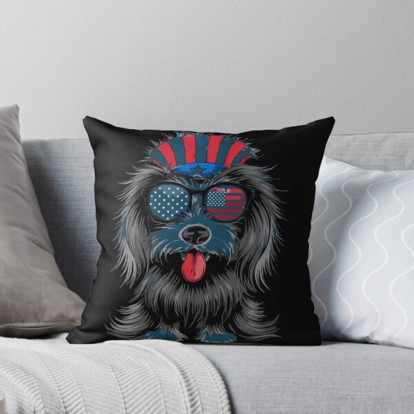 Item preview, Furry dog ​​in a top hat designed and sold by DREAMINGROOSTER.